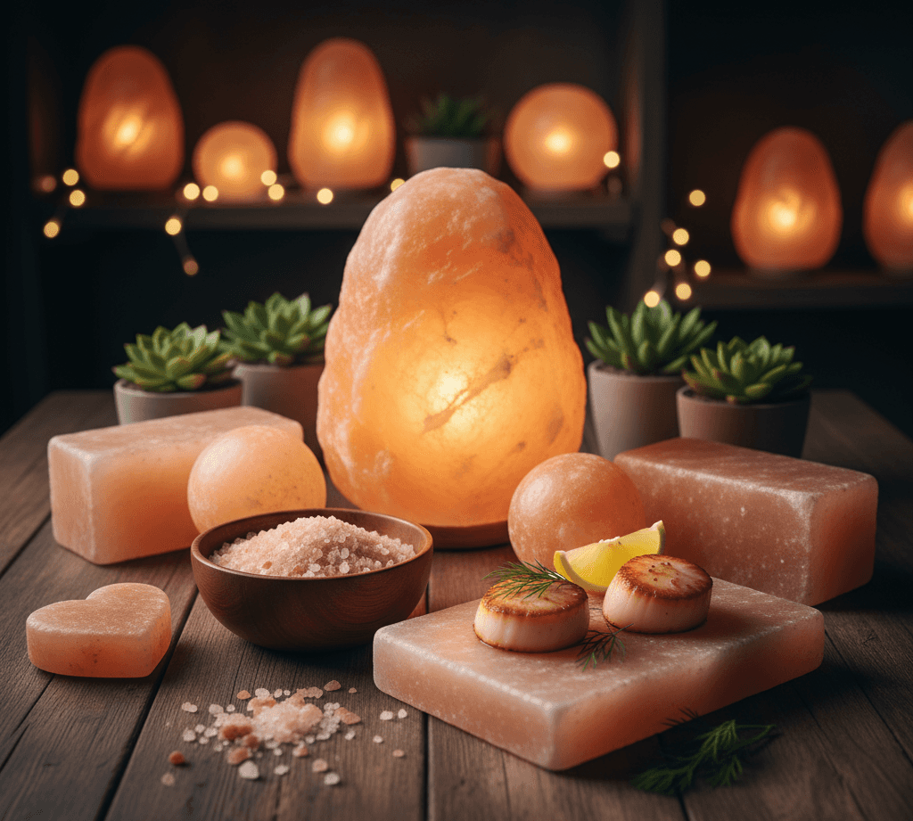 Himalayan Salt Lamps — salt lamp product scene